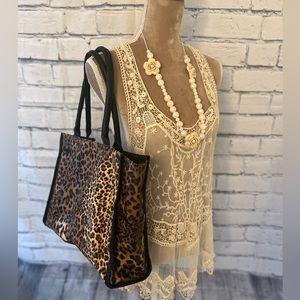 Neiman Marcus Tote - Animal Print!!